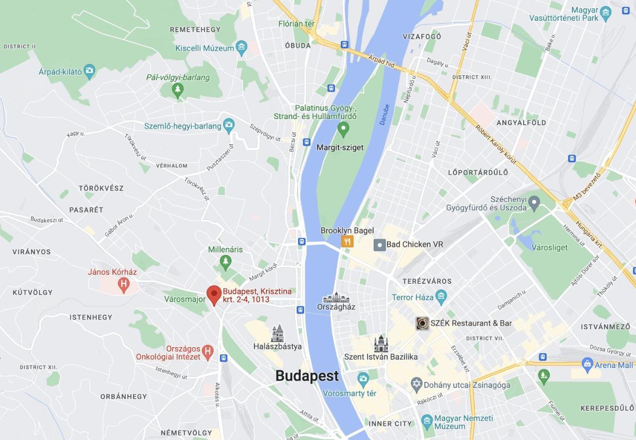 Krisztina Apartments Budapeszt Zewnętrze zdjęcie